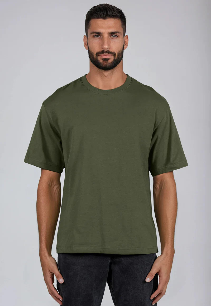 Oversized T-Shirt - Army Green