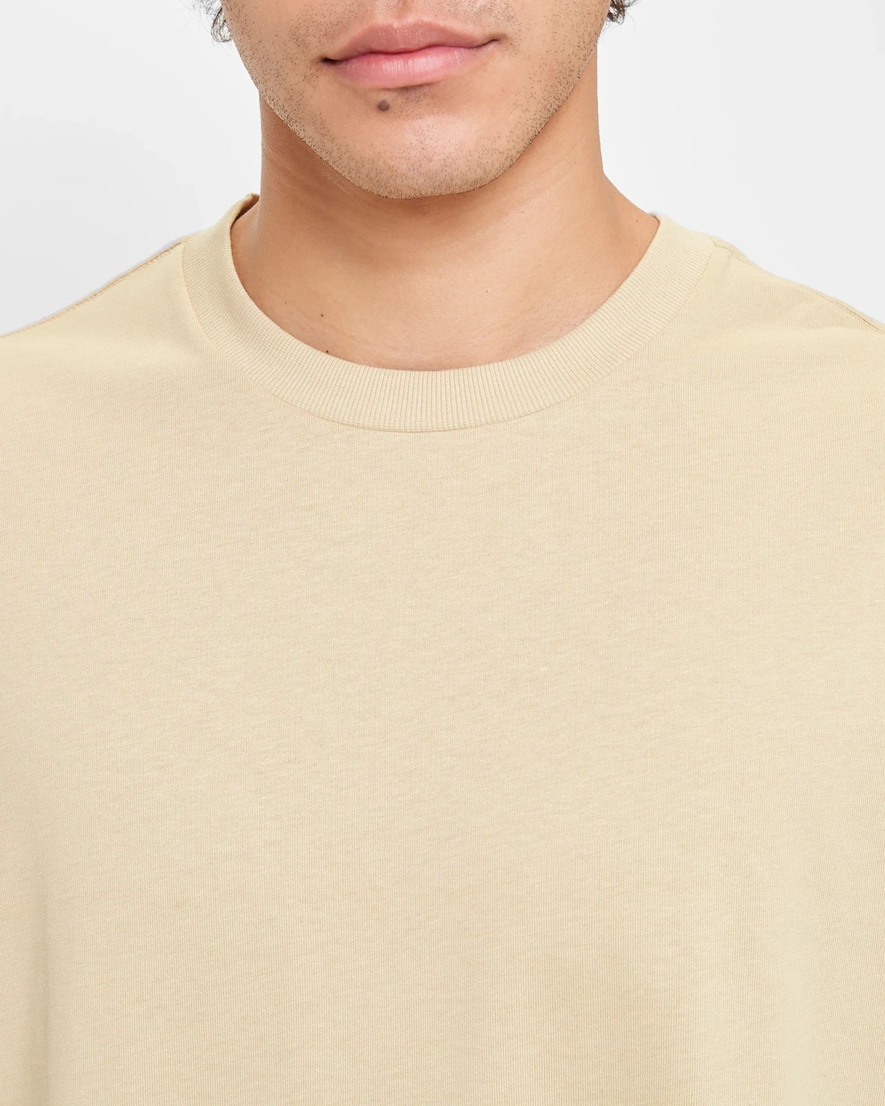 Oversized T-Shirt - Beige