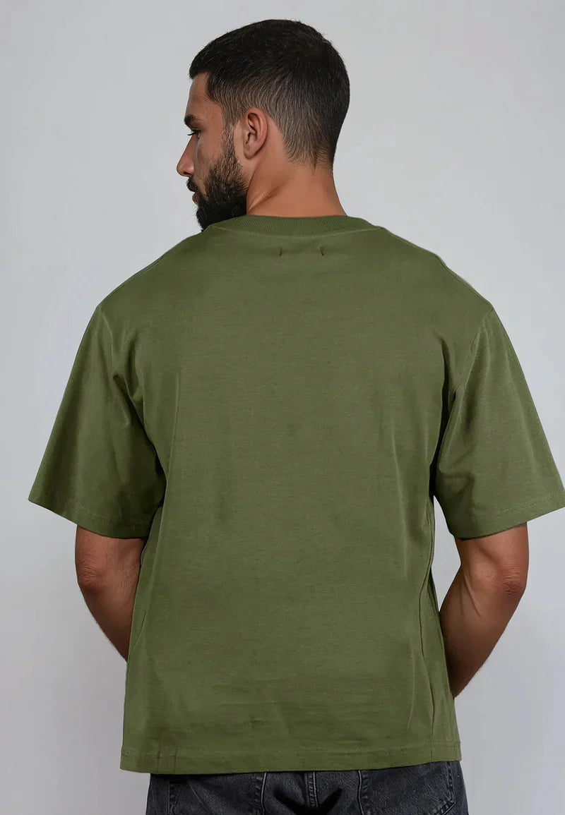 Oversized T-Shirt - Army Green